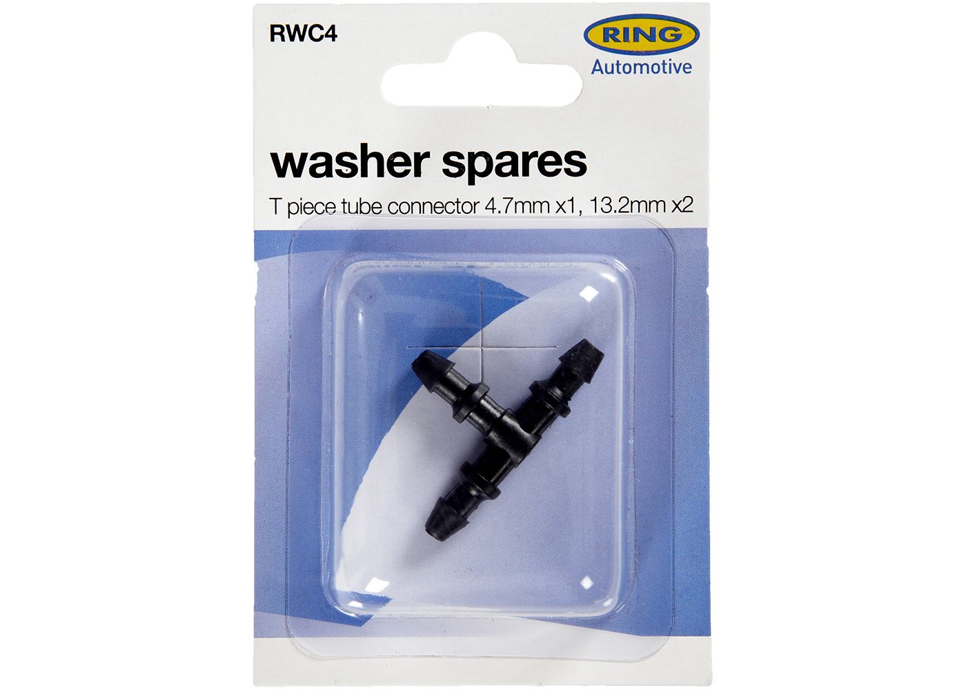 RWC4 T Piece Washer Tube Connector with Reducer